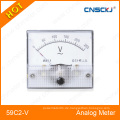 AC Rectangular Analog Voltmeter Spannungsmesser 220V